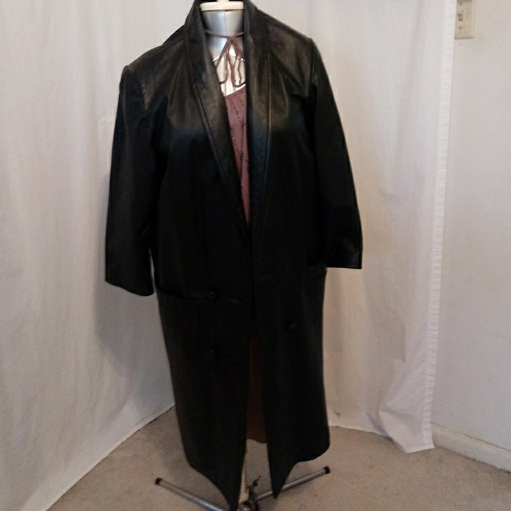 Leather Coat
